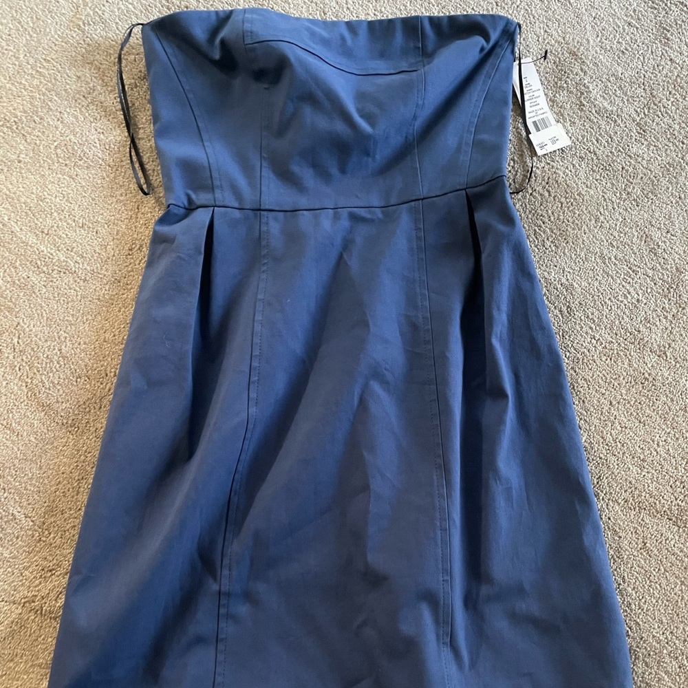 Theory strapless short dress